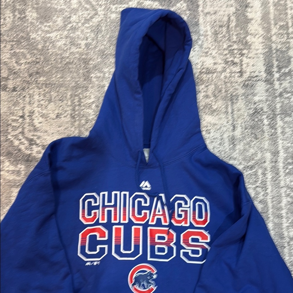 Chicago Cubs Blue Hoodie